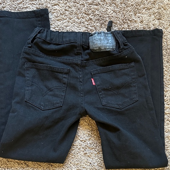 Levi's Kids Black 511 Slim Performance Jeans - Picture 5 of 5